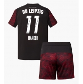RB Leipzig Conrad Harder #11 Tredje trøje Børn 2025-26 Kort ærmer (+ bukser)