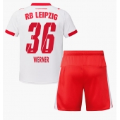 RB Leipzig Timo Werner #36 Hjemmebanetrøje Børn 2025-26 Kort ærmer (+ bukser)