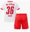 RB Leipzig Timo Werner #36 Hjemmebanetrøje Børn 2025-26 Kort ærmer (+ bukser)