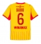 RC Lens Samson Baidoo #6 Hjemmebanetrøje 2025-26 Kort ærmer