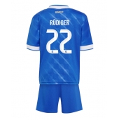 Real Madrid Antonio Rudiger #22 Tredje trøje Børn 2025-26 Kort ærmer (+ bukser)