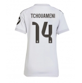Real Madrid Aurelien Tchouameni #14 Hjemmebanetrøje Dame 2025-26 Kort ærmer