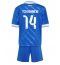 Real Madrid Aurelien Tchouameni #14 Tredje trøje Børn 2025-26 Kort ærmer (+ bukser)