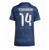 Real Madrid Aurelien Tchouameni #14 Udebanetrøje Dame 2025-26 Kort ærmer