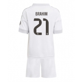 Real Madrid Brahim Diaz #21 Hjemmebanetrøje Børn 2025-26 Kort ærmer (+ bukser)