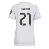 Real Madrid Brahim Diaz #21 Hjemmebanetrøje Dame 2025-26 Kort ærmer