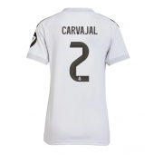 Real Madrid Daniel Carvajal #2 Hjemmebanetrøje Dame 2025-26 Kort ærmer