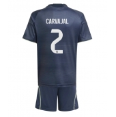 Real Madrid Daniel Carvajal #2 Udebanetrøje Børn 2025-26 Kort ærmer (+ bukser)