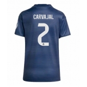 Real Madrid Daniel Carvajal #2 Udebanetrøje Dame 2025-26 Kort ærmer