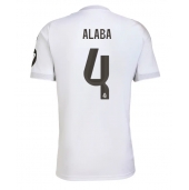 Real Madrid David Alaba #4 Hjemmebanetrøje 2025-26 Kort ærmer