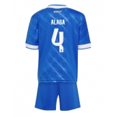 Real Madrid David Alaba #4 Tredje trøje Børn 2025-26 Kort ærmer (+ bukser)