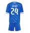 Real Madrid Dean Huijsen #24 Tredje trøje Børn 2025-26 Kort ærmer (+ bukser)