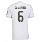 Real Madrid Eduardo Camavinga #6 Hjemmebanetrøje 2025-26 Kort ærmer