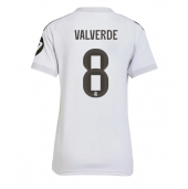 Real Madrid Federico Valverde #8 Hjemmebanetrøje Dame 2025-26 Kort ærmer