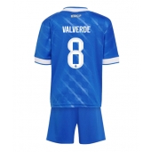 Real Madrid Federico Valverde #8 Tredje trøje Børn 2025-26 Kort ærmer (+ bukser)