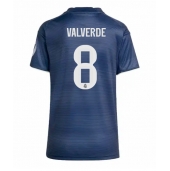 Real Madrid Federico Valverde #8 Udebanetrøje Dame 2025-26 Kort ærmer