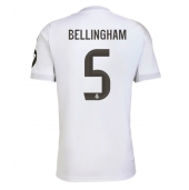 Real Madrid Jude Bellingham #5 Hjemmebanetrøje 2025-26 Kort ærmer