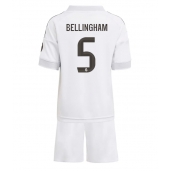 Real Madrid Jude Bellingham #5 Hjemmebanetrøje Børn 2025-26 Kort ærmer (+ bukser)