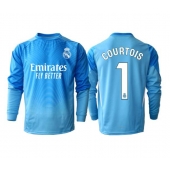 Real Madrid Thibaut Courtois #1 Målmand Hjemmebanetrøje 2025-26 Lange ærmer