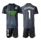 Real Madrid Thibaut Courtois #1 Målmand Tredje trøje Børn 2025-26 Kort ærmer (+ bukser)
