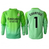 Real Madrid Thibaut Courtois #1 Målmand Udebanetrøje 2025-26 Lange ærmer