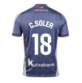 Real Sociedad Carlos Soler #18 Udebanetrøje 2025-26 Kort ærmer