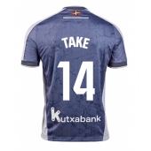Real Sociedad Takefusa Kubo #14 Udebanetrøje 2025-26 Kort ærmer