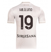 SSC Napoli Rasmus Hojlund #19 Udebanetrøje 2025-26 Kort ærmer
