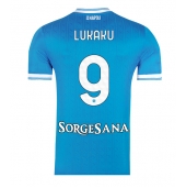 SSC Napoli Romelu Lukaku #9 Hjemmebanetrøje 2025-26 Kort ærmer
