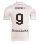 SSC Napoli Romelu Lukaku #9 Udebanetrøje 2025-26 Kort ærmer