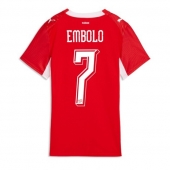 Schweiz Breel Embolo #7 Hjemmebanetrøje Dame VM 2026 Kort ærmer