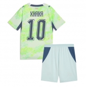 Schweiz Granit Xhaka #10 Udebanetrøje Børn VM 2026 Kort ærmer (+ bukser)