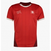 Schweiz Hjemmebanetrøje EM 2024 Kort ærmer