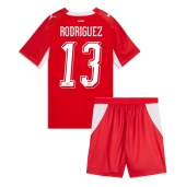 Schweiz Ricardo Rodriguez #13 Hjemmebanetrøje Børn VM 2026 Kort ærmer (+ bukser)