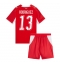 Schweiz Ricardo Rodriguez #13 Hjemmebanetrøje Børn VM 2026 Kort ærmer (+ bukser)