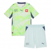 Schweiz Udebanetrøje Børn VM 2026 Kort ærmer (+ bukser)