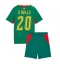 Senegal Habib Diallo #20 Udebanetrøje Børn VM 2026 Kort ærmer (+ bukser)
