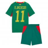 Senegal Nicolas Jackson #11 Udebanetrøje Børn VM 2026 Kort ærmer (+ bukser)