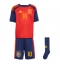 Spanien Dani Olmo #10 Hjemmebanetrøje Børn VM 2026 Kort ærmer (+ bukser)