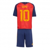 Spanien Dani Olmo #10 Hjemmebanetrøje Børn VM 2026 Kort ærmer (+ bukser)