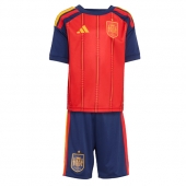 Spanien Hjemmebanetrøje Børn VM 2026 Kort ærmer (+ bukser)