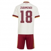 Spanien Martin Zubimendi #18 Udebanetrøje Børn VM 2026 Kort ærmer (+ bukser)