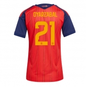 Spanien Mikel Oyarzabal #21 Hjemmebanetrøje Dame VM 2026 Kort ærmer