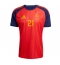 Spanien Mikel Oyarzabal #21 Hjemmebanetrøje VM 2026 Kort ærmer