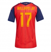 Spanien Nico Williams #17 Hjemmebanetrøje Dame VM 2026 Kort ærmer