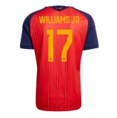 Spanien Nico Williams #17 Hjemmebanetrøje VM 2026 Kort ærmer