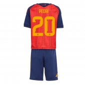 Spanien Pedri Gonzalez #20 Hjemmebanetrøje Børn VM 2026 Kort ærmer (+ bukser)