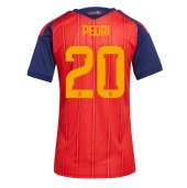Spanien Pedri Gonzalez #20 Hjemmebanetrøje Dame VM 2026 Kort ærmer