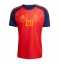 Spanien Pedri Gonzalez #20 Hjemmebanetrøje VM 2026 Kort ærmer