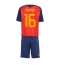 Spanien Rodri Hernandez #16 Hjemmebanetrøje Børn VM 2026 Kort ærmer (+ bukser)